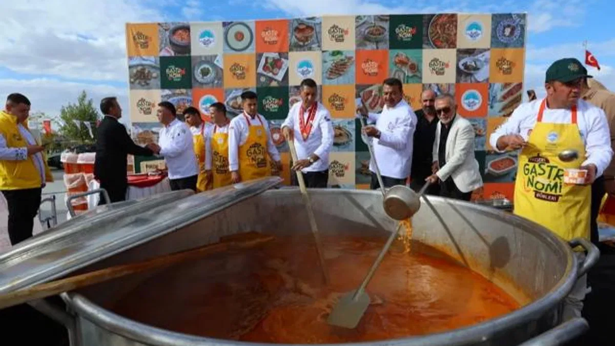 Kayseri’de gastronomi şöleni başladı