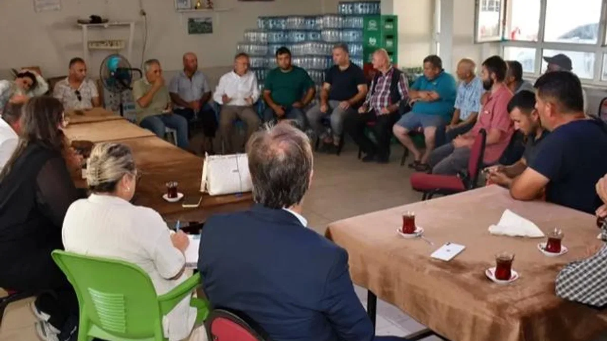 Manisa Yuntdağı’nda üreticinin sorunları dinlendi
