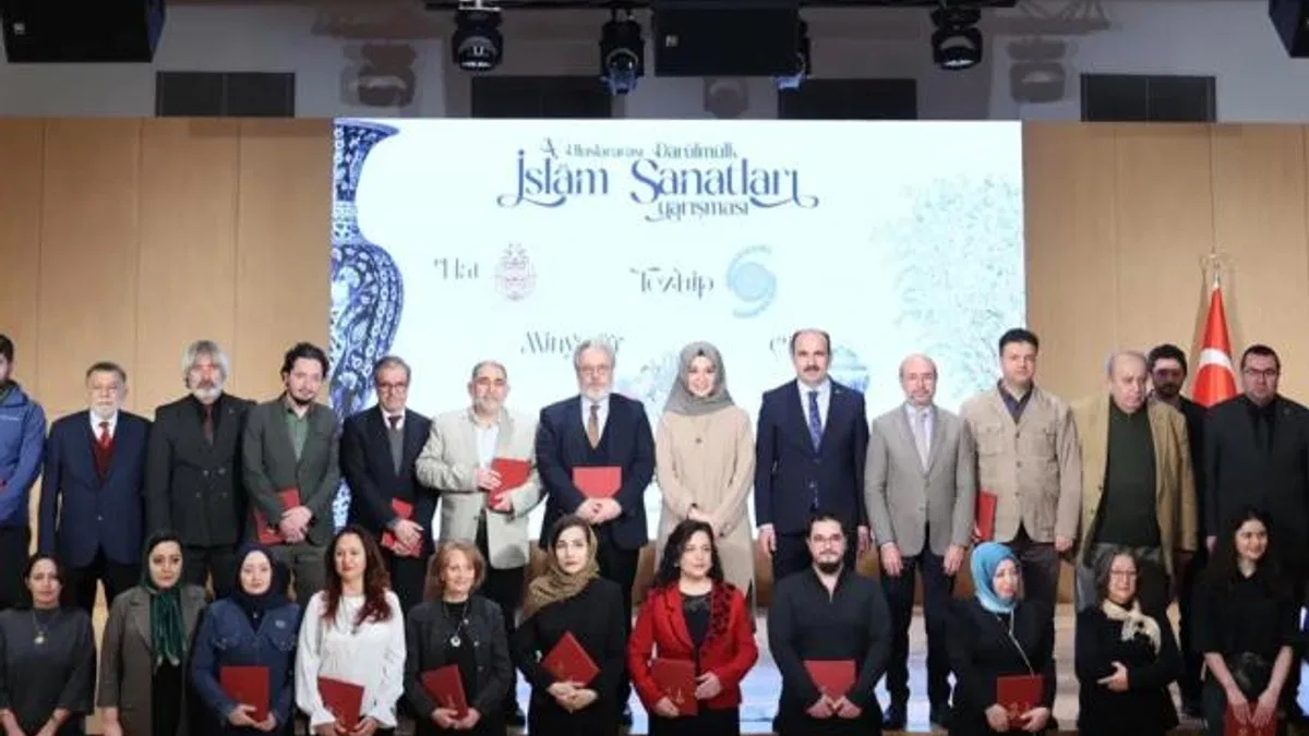 “5. Uluslararası Darülmülk İslâm Sanatları Yarışması”nda ödüller verildi
