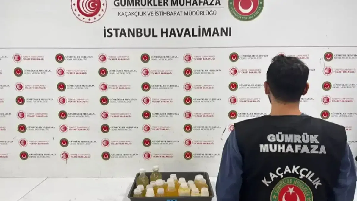 İstanbul Havalimanı’ndaki iki ayrı operasyonda 34 kilo kokain yakalandı