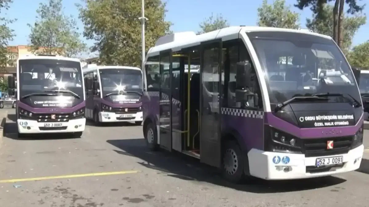 Ordu genelinde ücretsiz toplu taşıma desteği 150 milyon liraya ulaştı