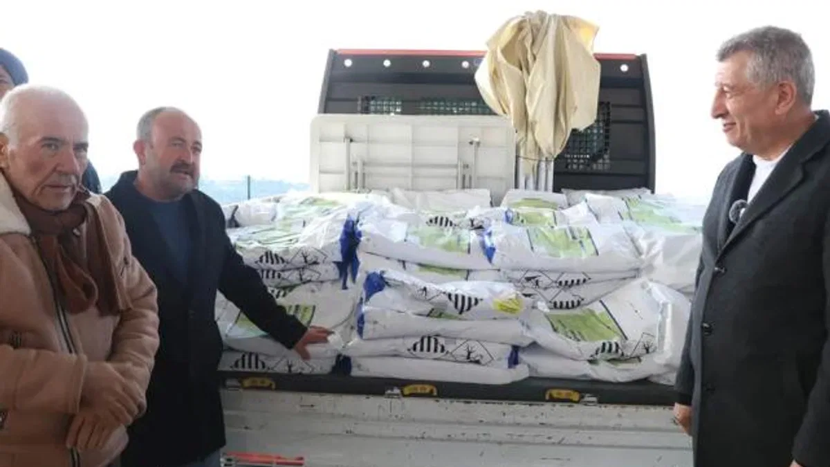 İzmir Güzelbahçe’den çiftçilere can suyu