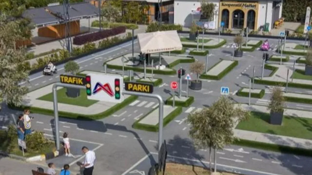 Mersin’de ‘Trafik Park’ çocuk neşesiyle doldu