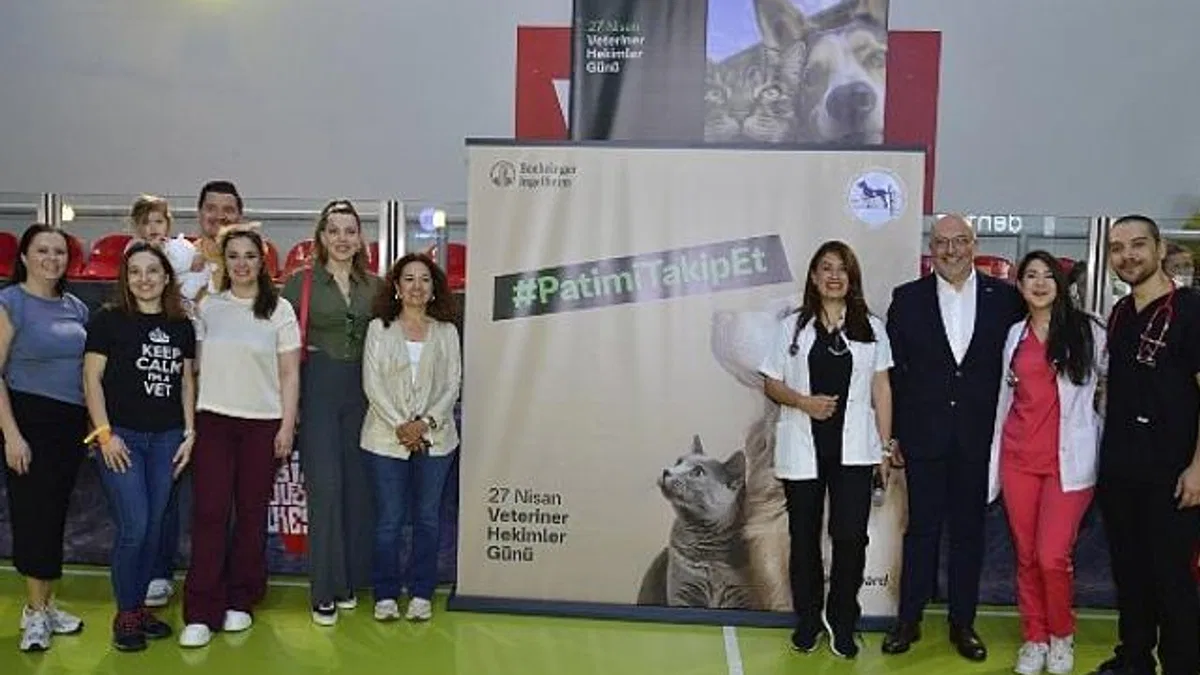 Boehringer Ingelheim ve Klinisyen Veteriner Hekimler Derneği (KLIVET) Veteriner Hekimler Günü’nü Çocuklarla Birlikte Kutladı