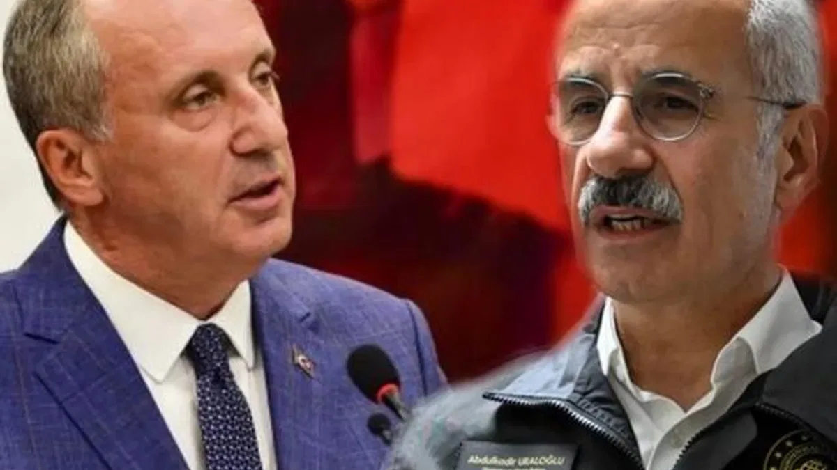 Bakan Uraloğlu’ndan CHP’li İnce’ye dakikalı yanıt!