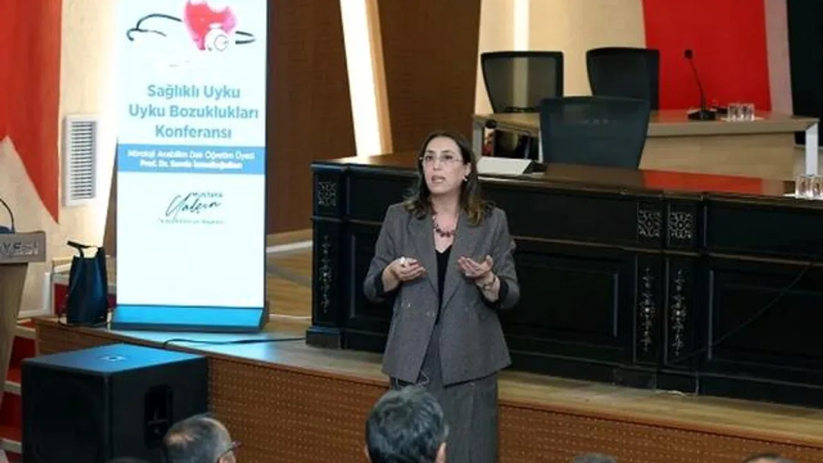 Kayseri Talas’ta uyku sağlığı konferansı