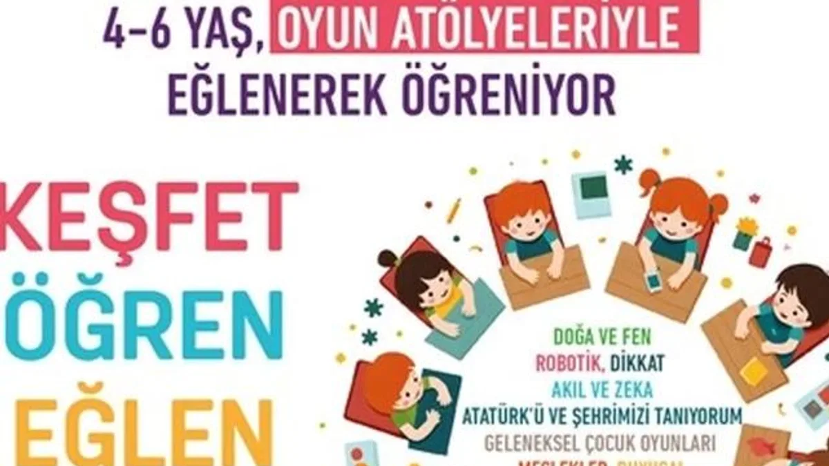 Denizli Büyükşehir’den çocuklara özel atölyeler