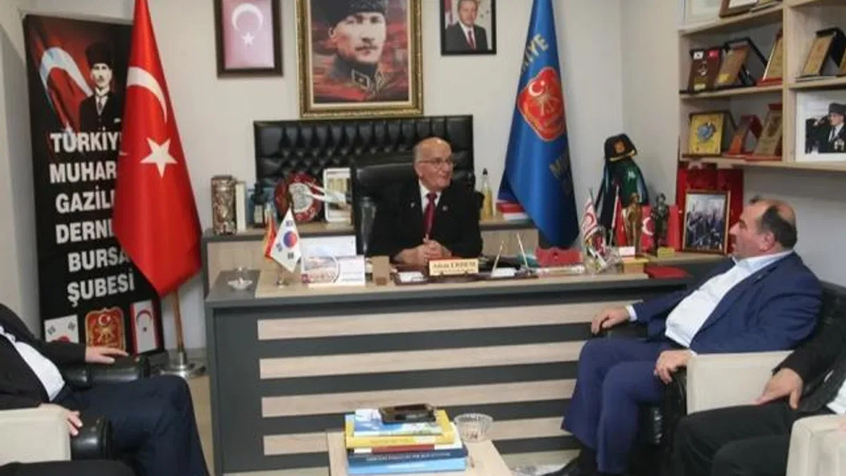 Saadet Partisi Bursa’dan Muharip Gaziler’e ziyaret