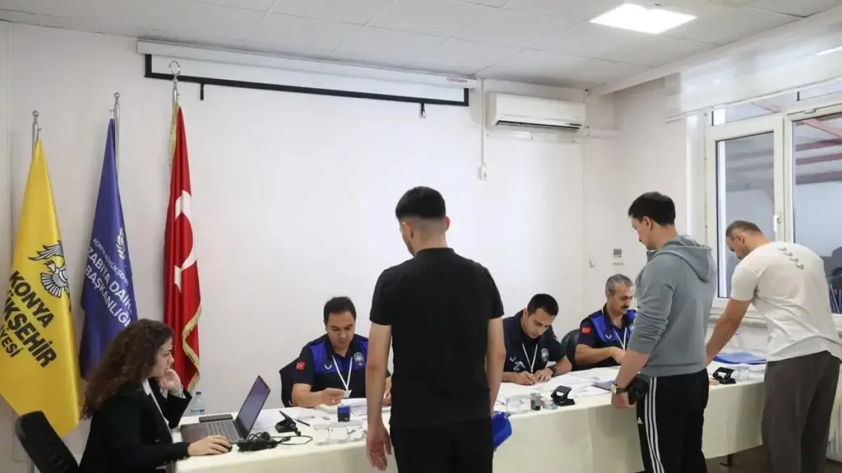 Konya’da zabıta alımı başvuruları devam ediyor