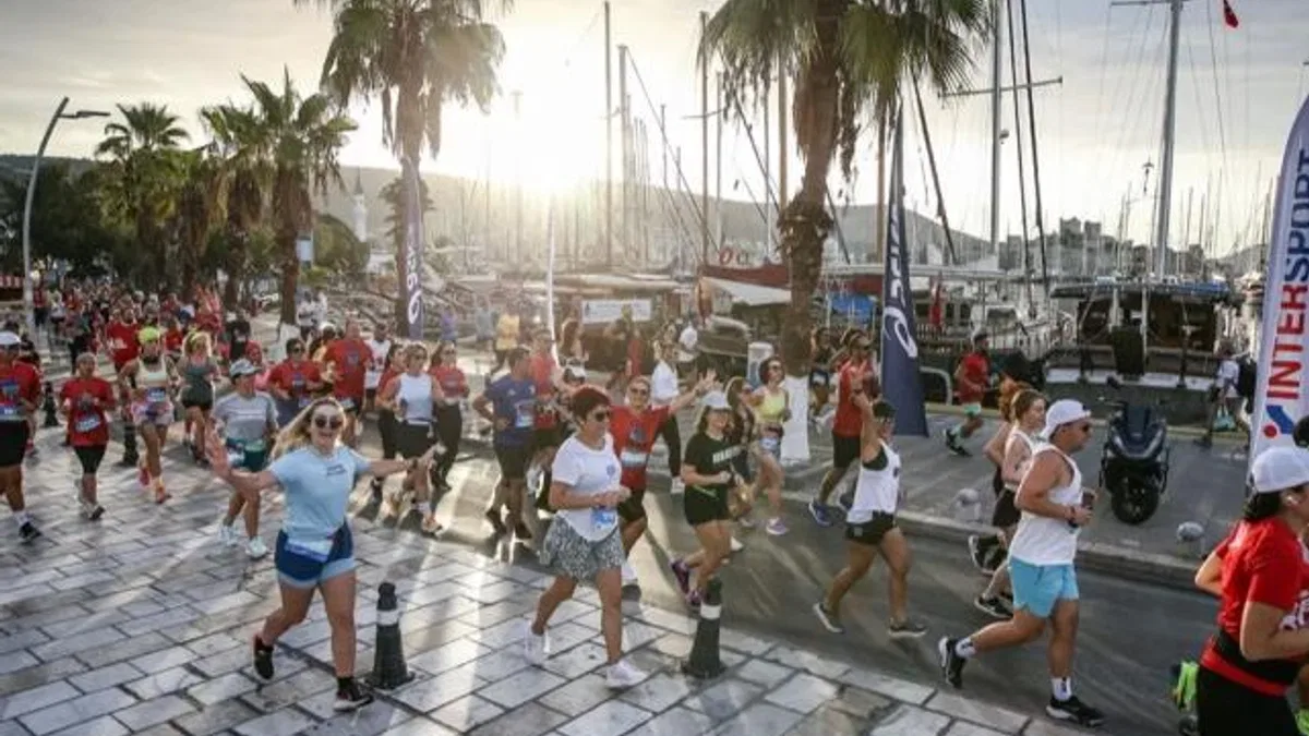 Bodrum Yarı Maratonu koşuldu