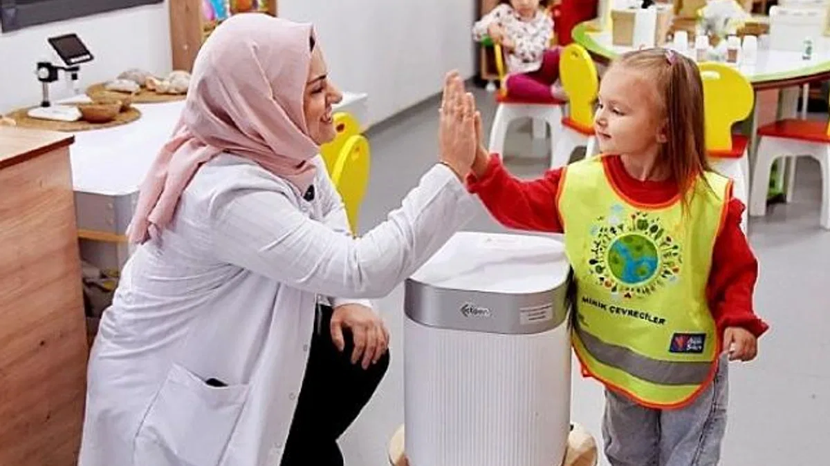 Geleceğin çevrecileri Lokomotif Köyden çıkacak