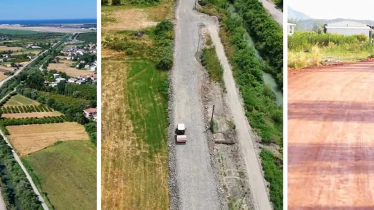 Muğla Dalaman’da yol çalışmaları hız kazandı