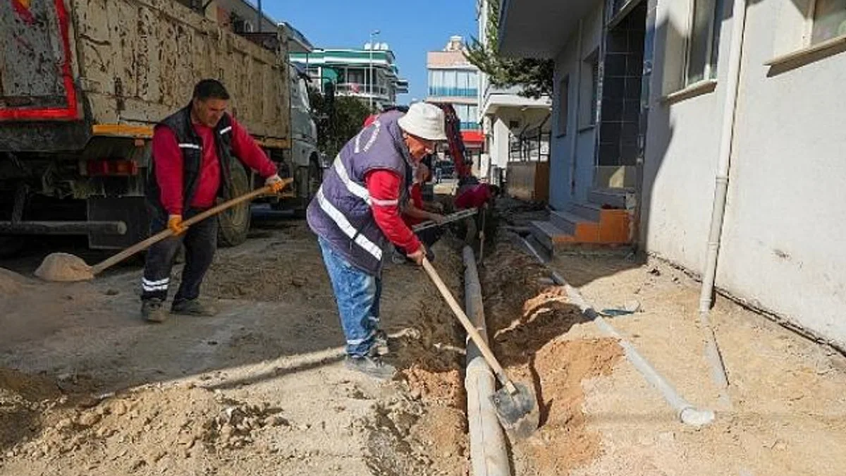 Bülbül Sokak’ta sel ve taşkın sorunu çözüldü