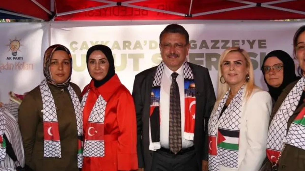 Trabzon’dan Gazze’ye gönül köprüsü