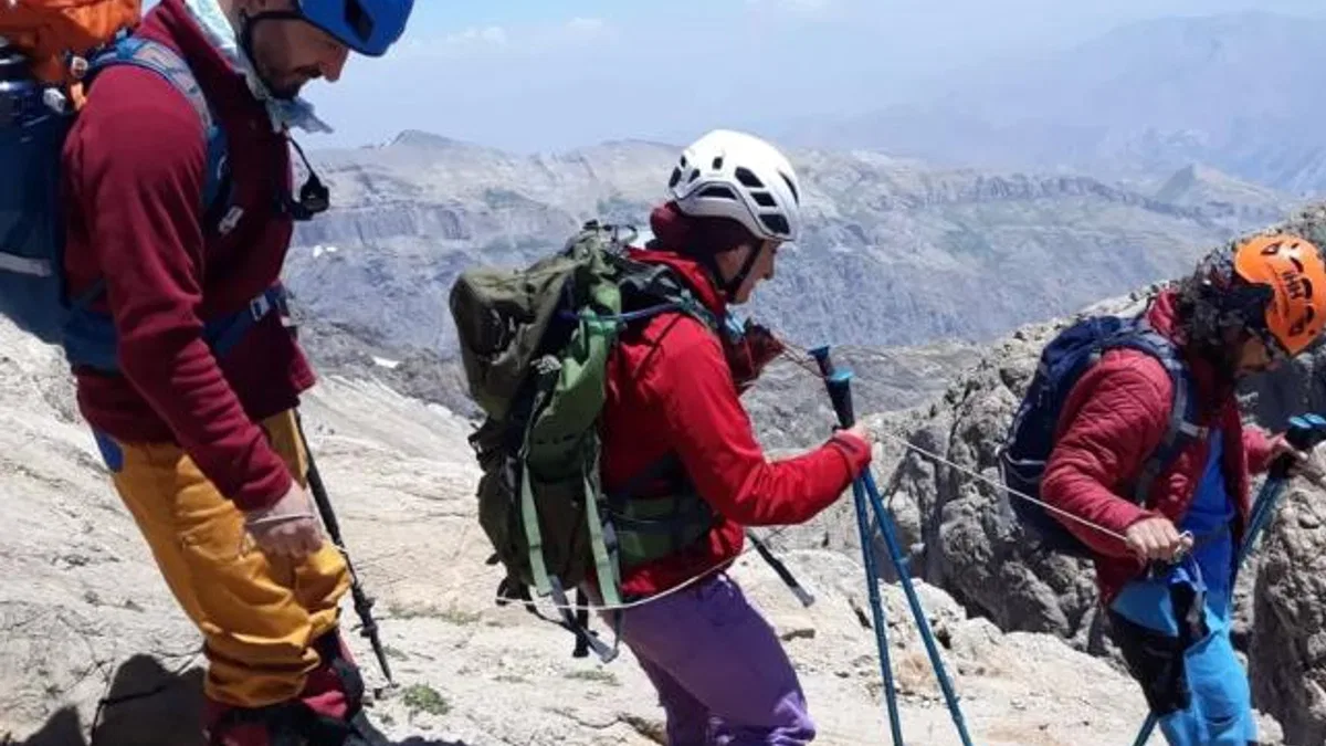 Cilo Reşko Dağı zirve tırmanışı başarı ile tamamlandı