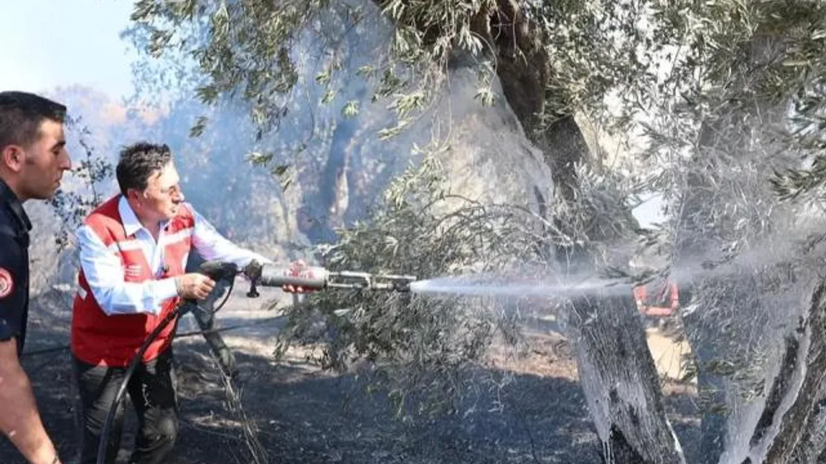 Muğla itfaiyesinden artan sıcaklar sonrası yangın uyarısı