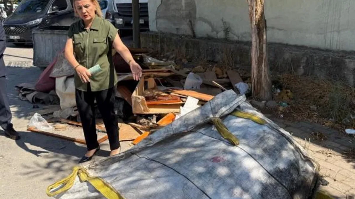 Fatma Kaplan Hürriyet’ten katı atık uyarısı
