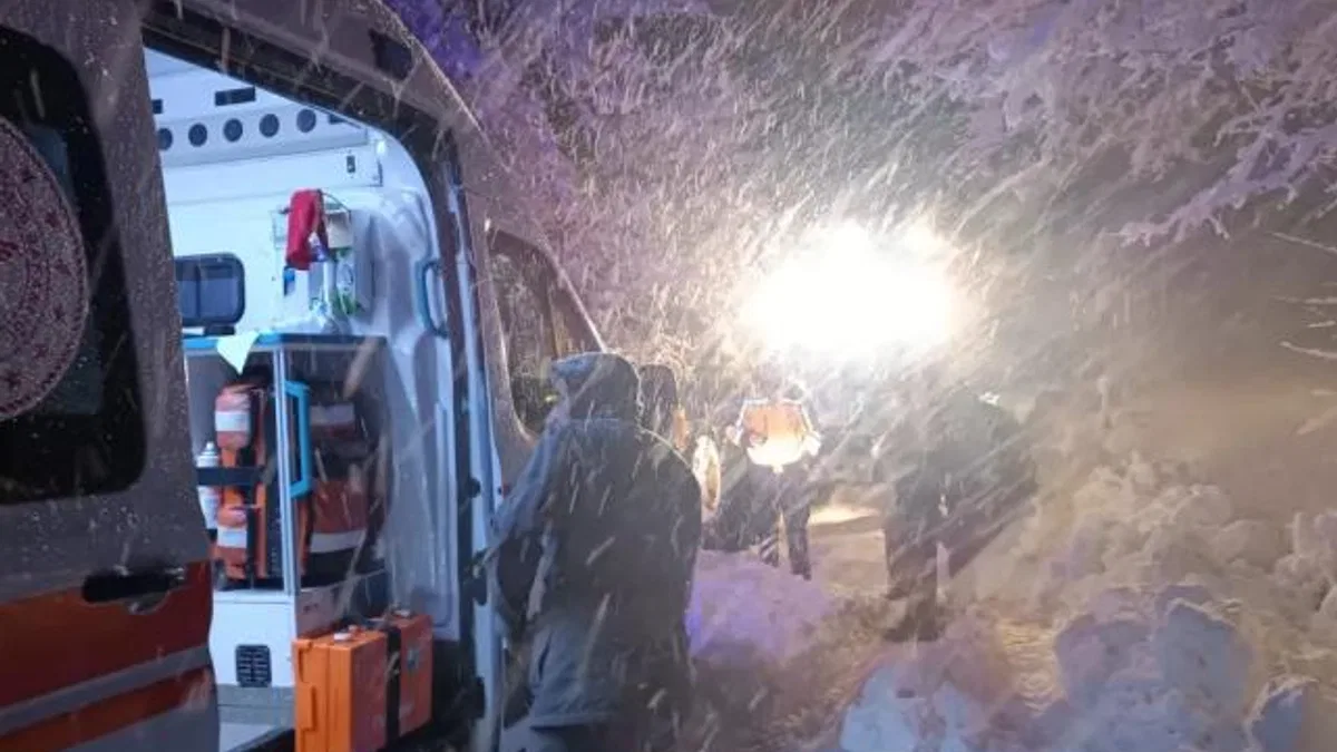 Malatya’da karda mahsur kalanlar kurtarıldı