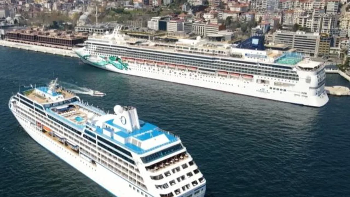 Kruvaziyer yolcusu 2 milyonu aştı… Kuşadası Limanı zirvede