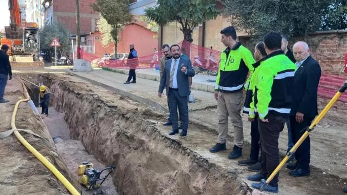 İzmir Ödemiş’te altyapıda yoğun tempo