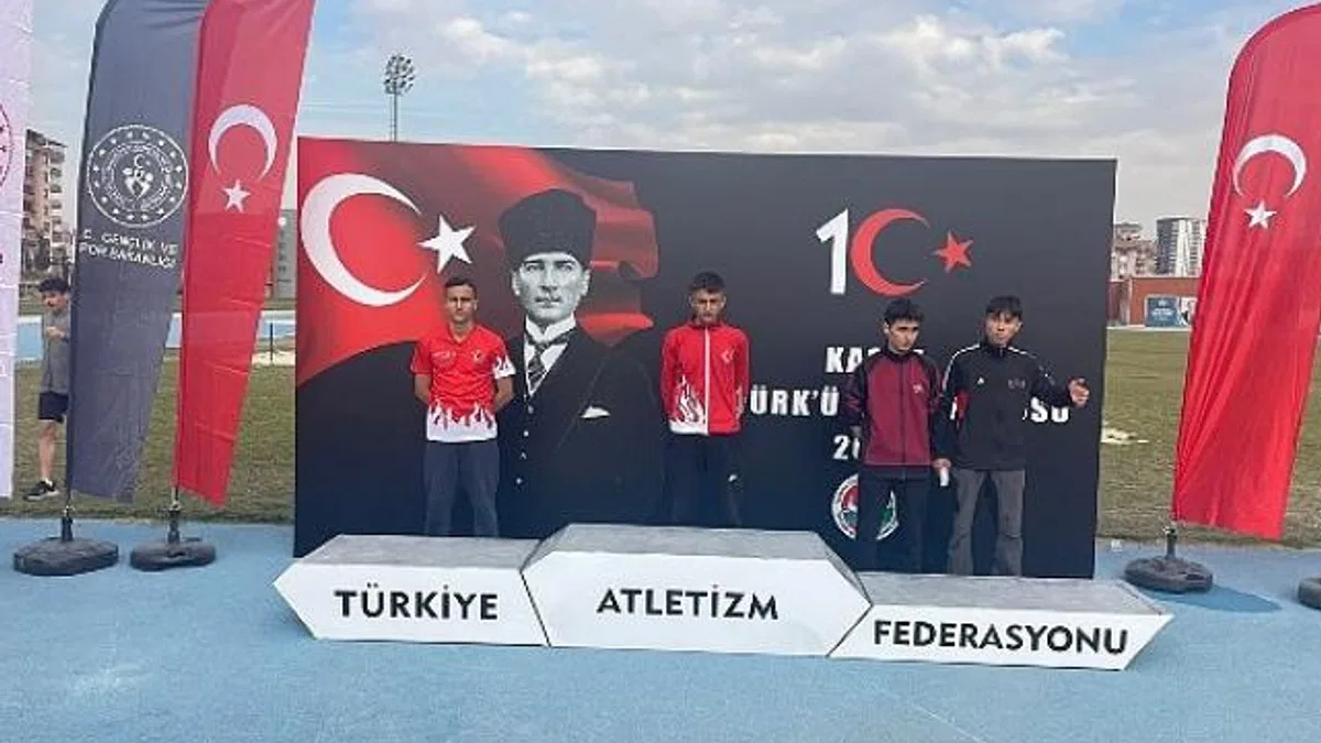 Nevşehirli sporcu Mert Hanifi Odacı Atatürk’ü Anma Koşusunda Türkiye ikincisi oldu