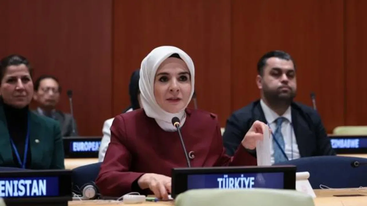 Bakan Göktaş BM’de konuştu: Kadınlar ve çocuklar için derin endişe duyuyoruz