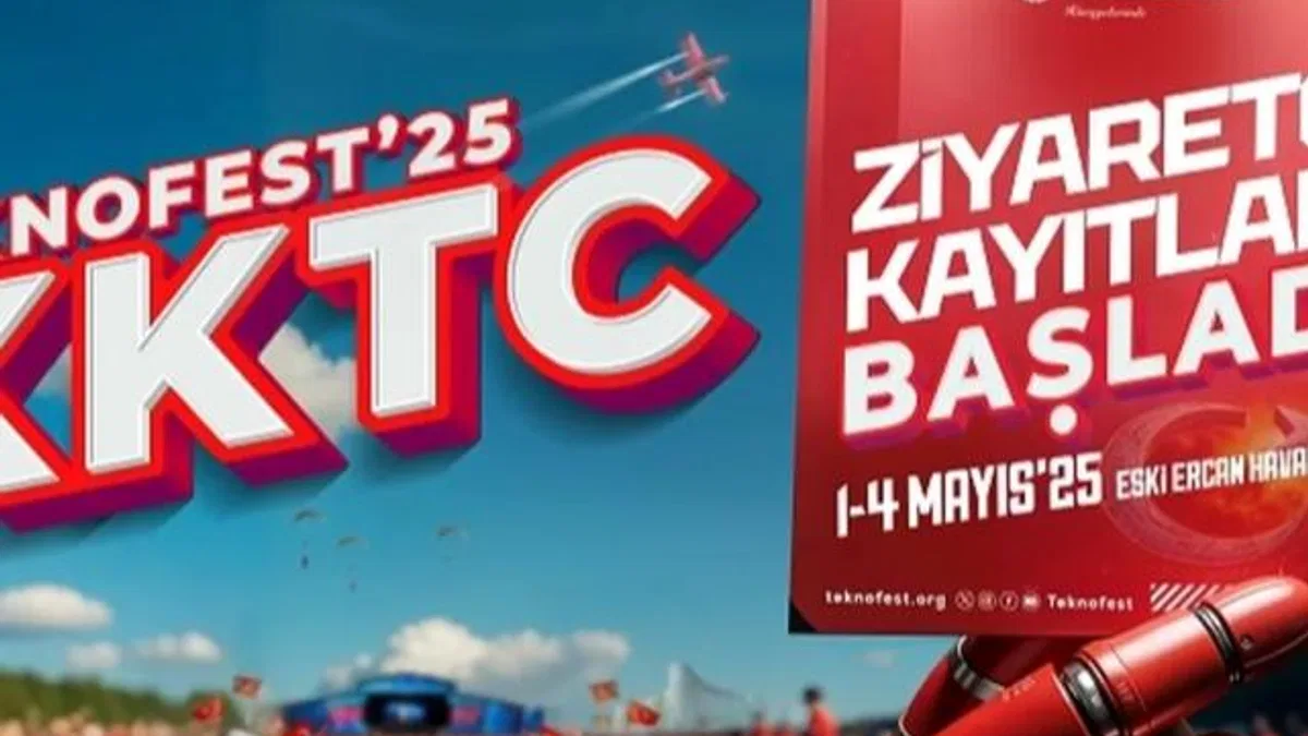 TEKNOFEST KKTC ziyaretçi kayıtları başladı!