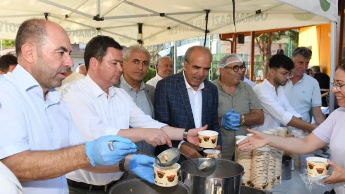 Bursa Osmangazi’de kazanlar kardeşliğe kaynadı