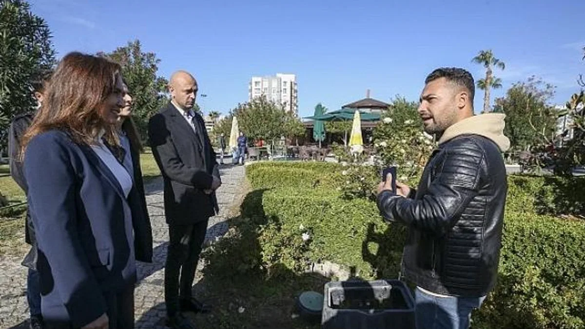 Karşıyaka Belediyesi parklarda ‘akıllı sulama’ dönemini başlattı
