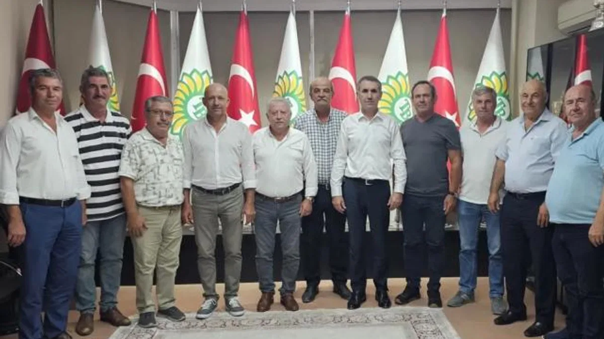 Ziraat Odası başkanlarından Şafak Kırbiç ve TMO’ya ziyaret