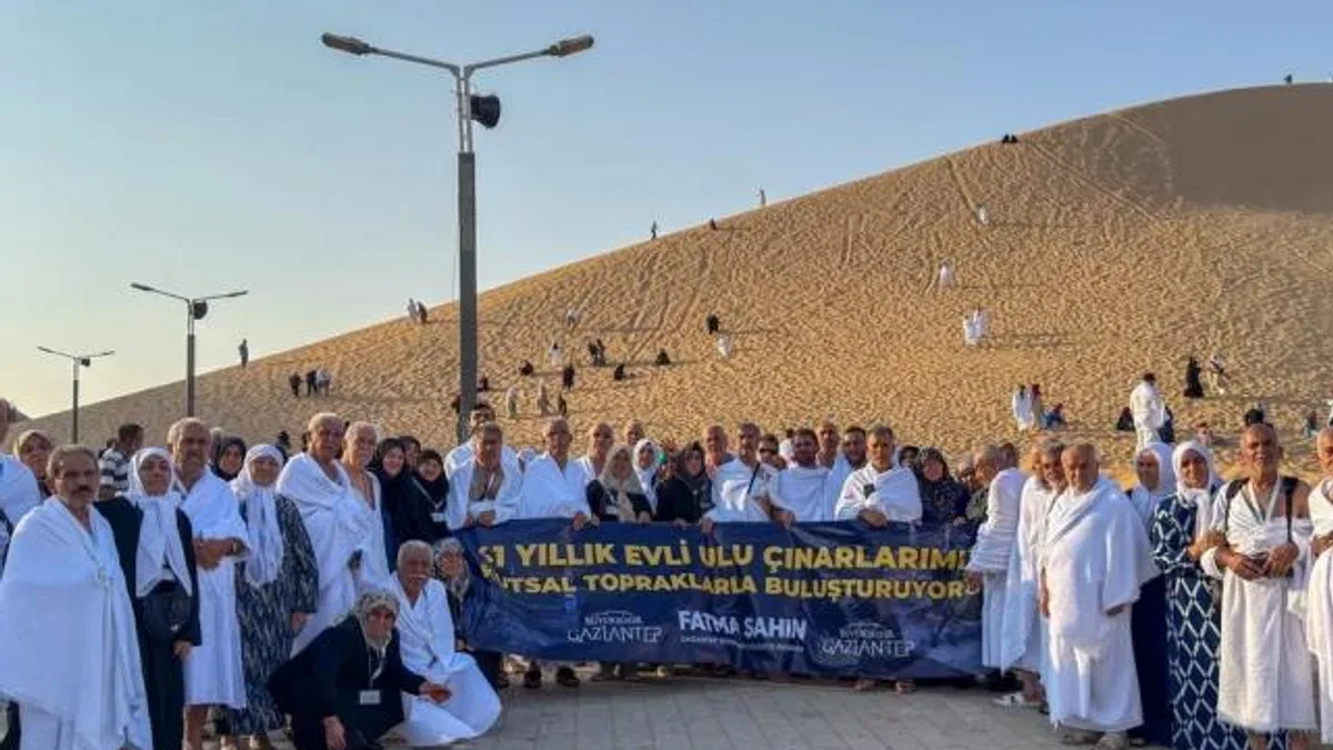 Umre ziyaretinde ikinci kafile Gaziantep’e döndü