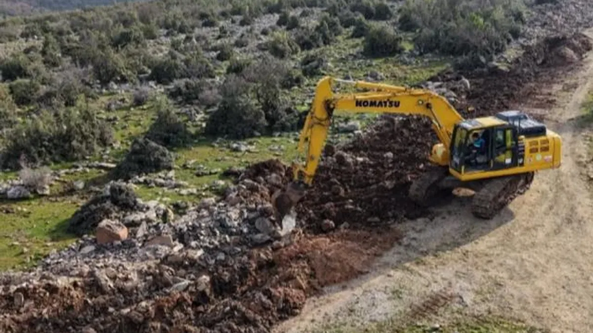 Manisa’da Pınarköy’ün içme suyu sorunu tarih oluyor