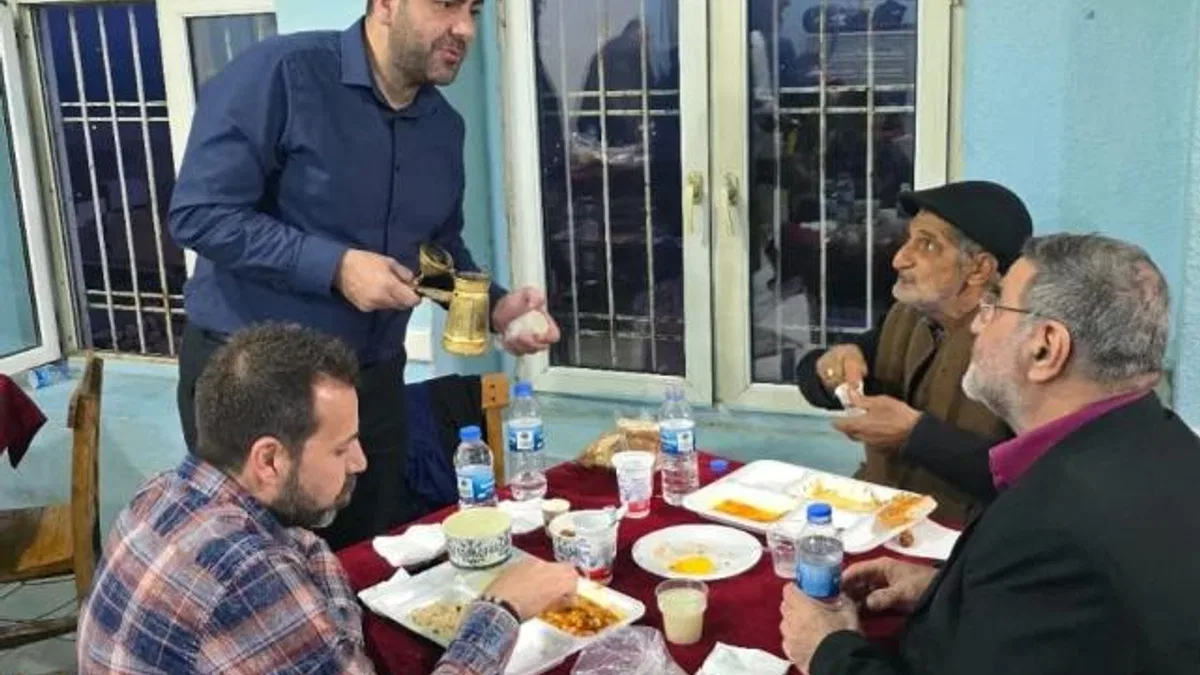 Mardinli başkandan önce iftar sonra mırra