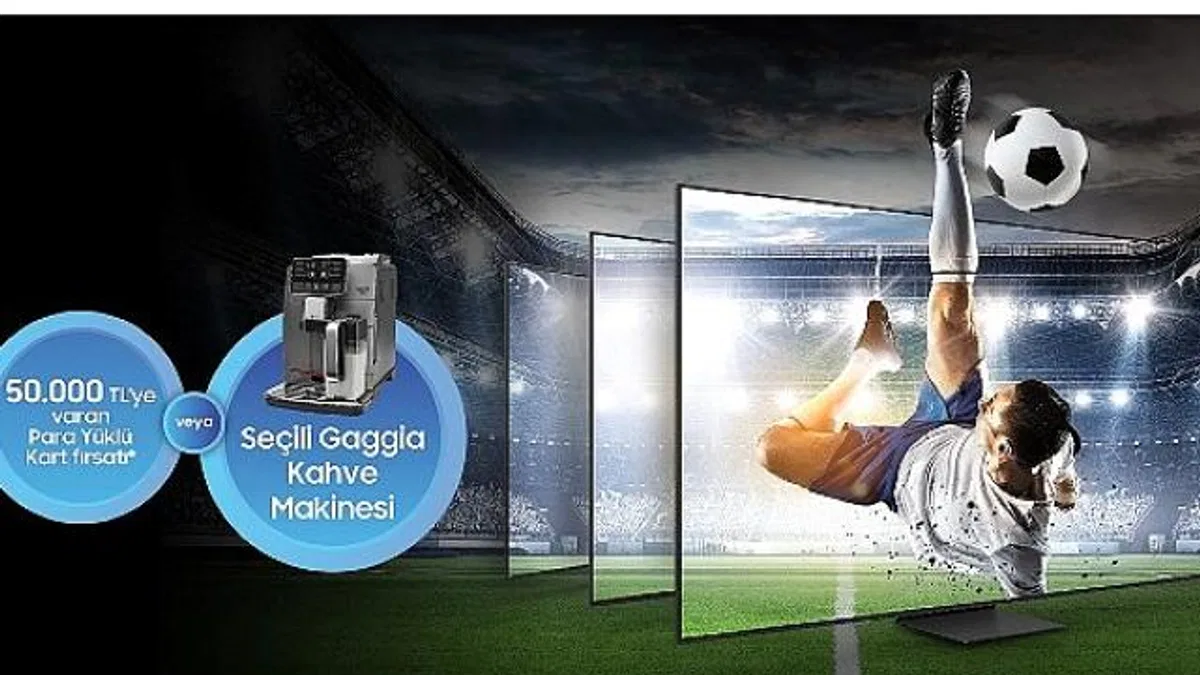 Samsung’da “Büyük TV Günleri” büyük fırsatlarla başladı!