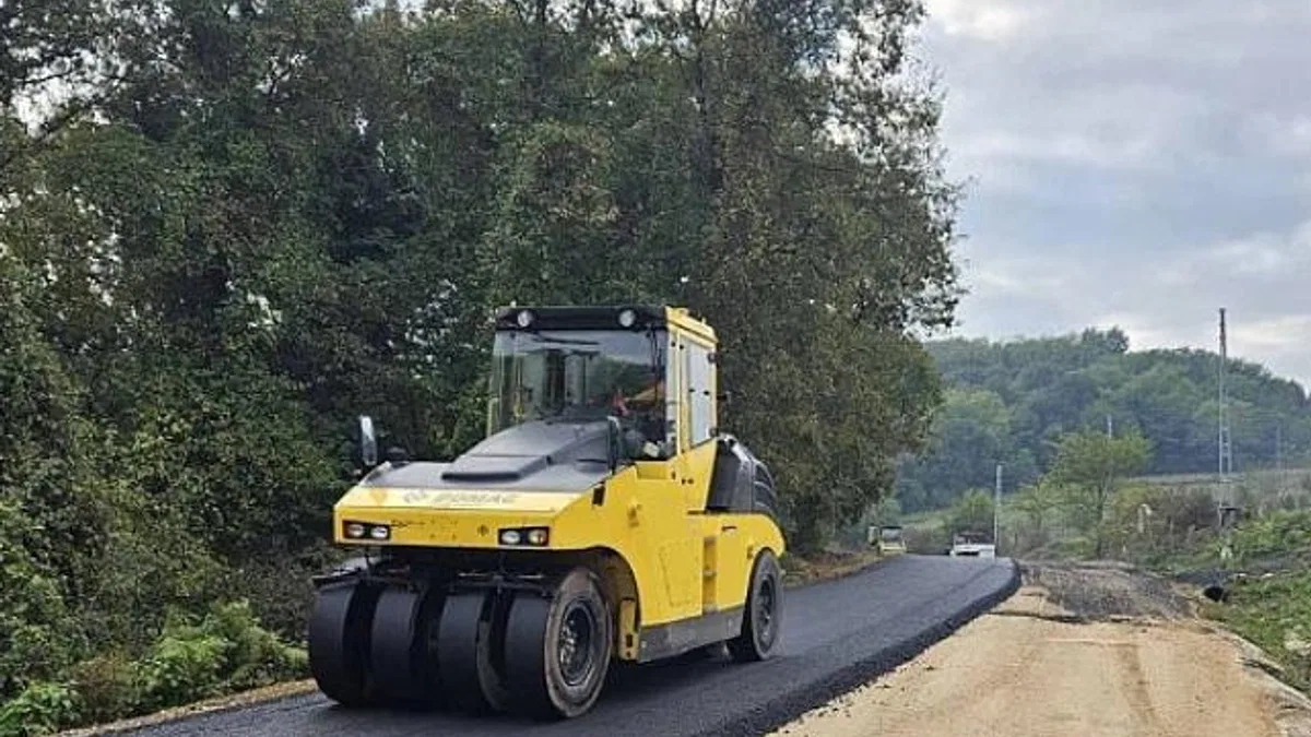 İzmit İslamköy Kurtdere yolu asfaltlandı