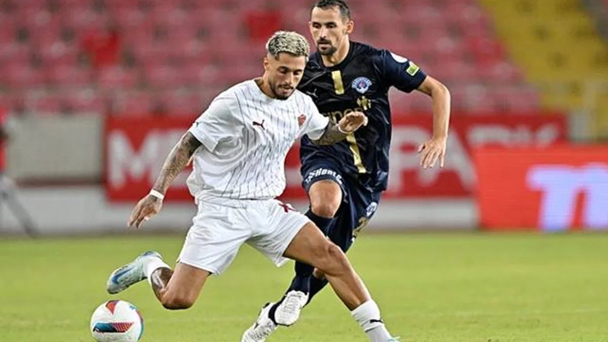 Atakaş Hatayspor 1-1 Kasımpaşa (Maç Sonucu) Hatayspor ile Kasımpaşa puanları paylaştı!