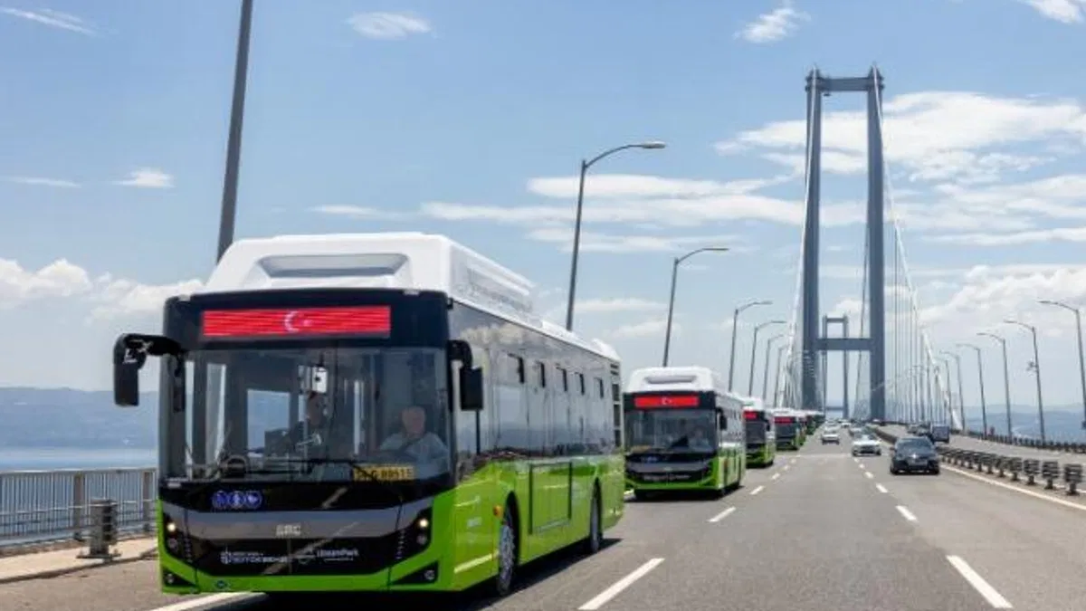 Kocaeli’nin otobüs filosu genişliyor