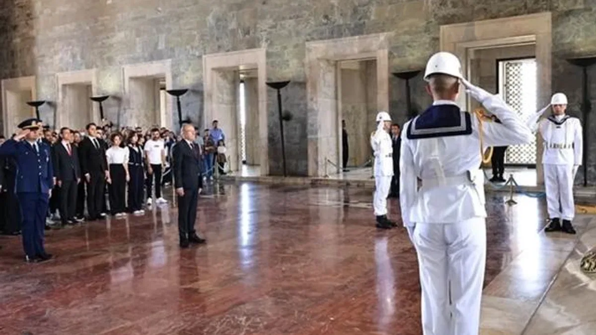 Denizli’den Anıtkabir’e özel ziyaret