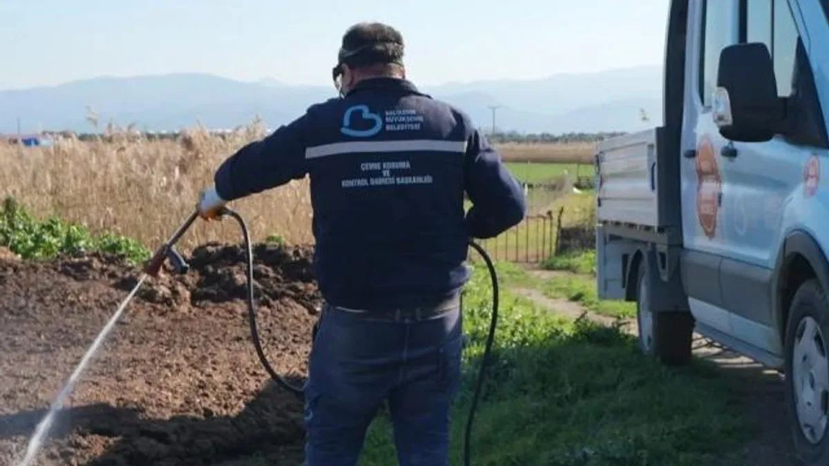 Balıkesir Büyükşehir’den tam gaz kışlak mücadelesi