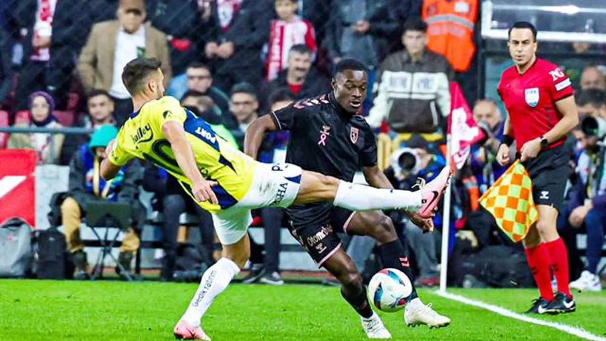 Samsunspor 2 – 2 Fenerbahçe (Maç Sonucu) Fener Samsun’da 1 puana razı oldu!