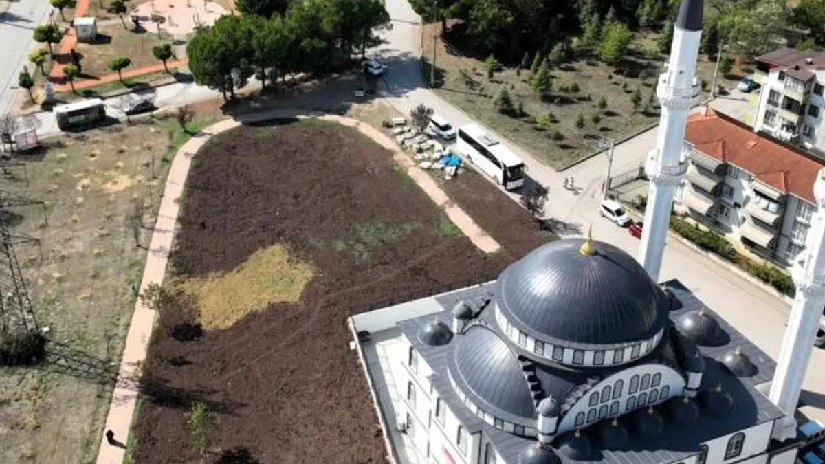 Kocaeli’de Yeşilova Boğaziçi Camii’ne estetik görünüm