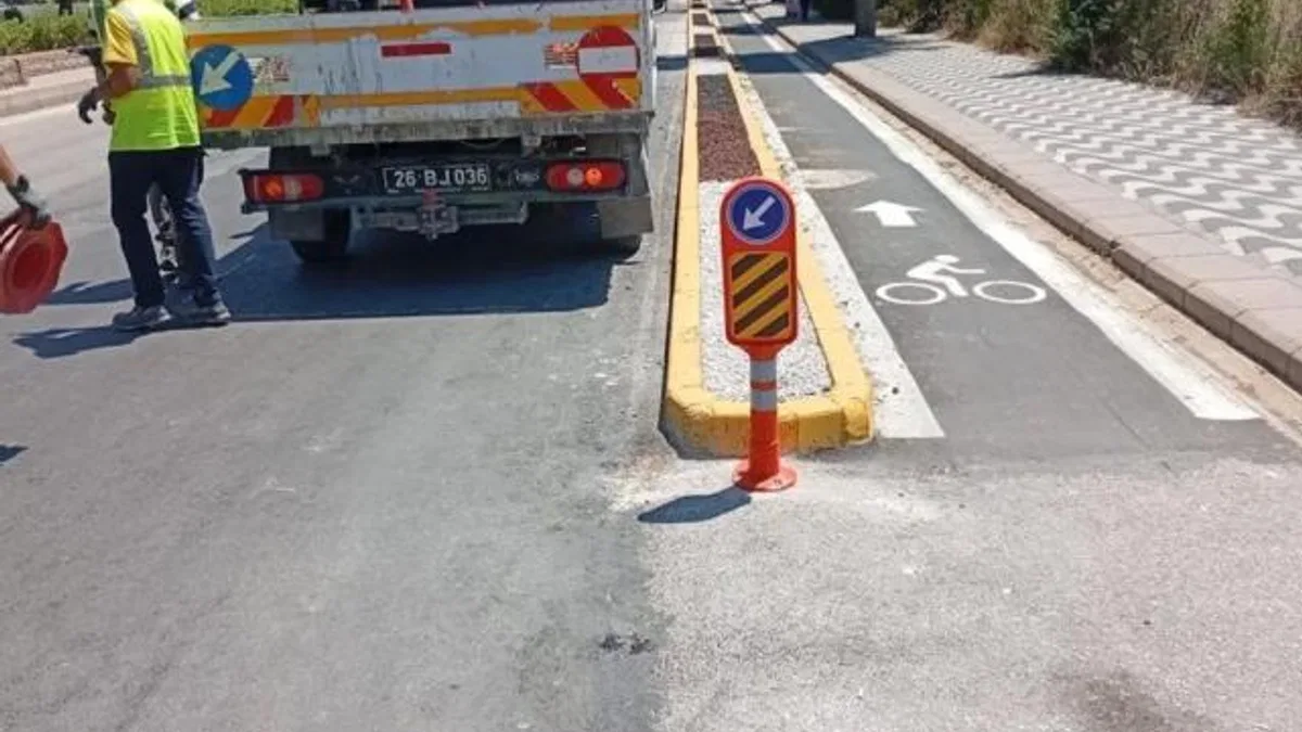 Eskişehir Büyükşehir’den yollara modern dokunuş