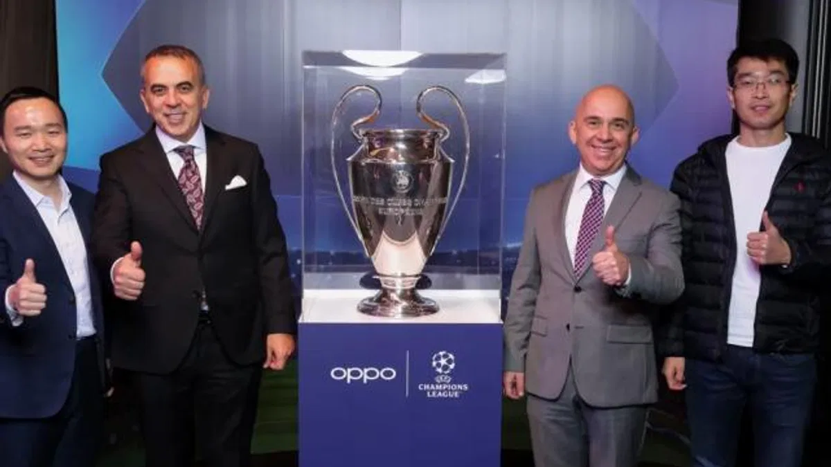 UEFA kupası OPPO lansmanı için Türkiye’ye geldi