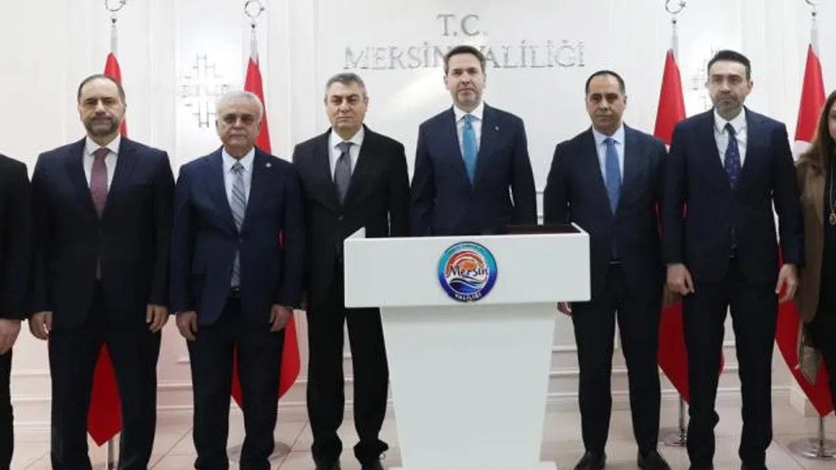 Enerjide yeni sayfa… Bakan Bayraktar Mersin’de