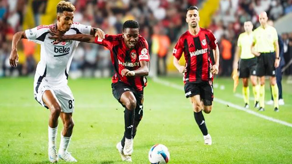 Gaziantep FK 1 – 1 Beşiktaş (Maç Sonucu) Antep Kartal’a geçit vermedi!