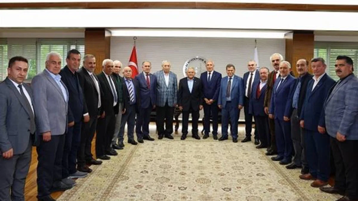 Başkan Büyükkılıç, oda başkanlarını ağırladı
