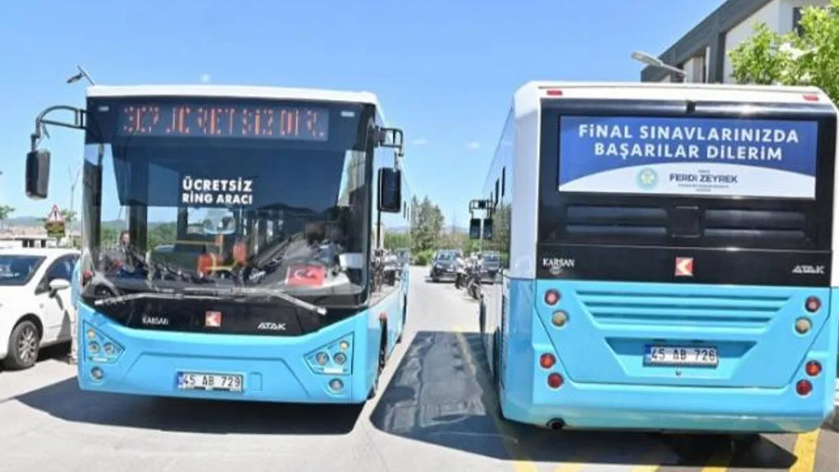 Manisa’da üniversiteliler için ücretsiz ‘ring’ler başladı