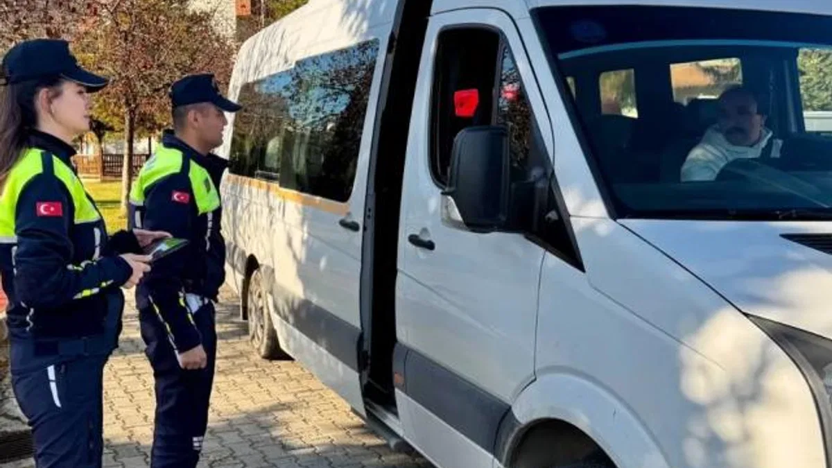 Artvin’de servis araçlarına sıkı denetim