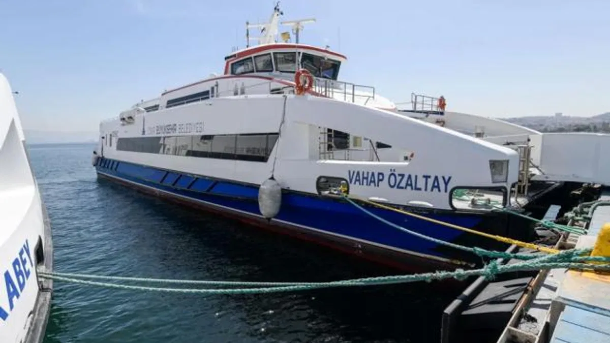 İZDENİZ’de 2025 güncellemesi… İskeleler yenileniyor, yeni gemiler geliyor
