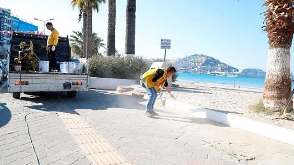 Başkan Çerçioğlu’nun çalışmaları ile Kuşadası daha modern bir kent haline geliyor